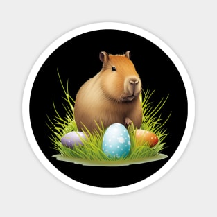 Easter Capybara Magnet